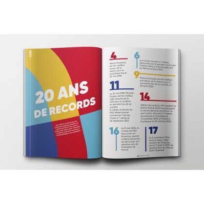 LNH – Le livre des 20 ans (132 pages)